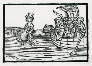 St. Brendan and the Siren, Illustration from 